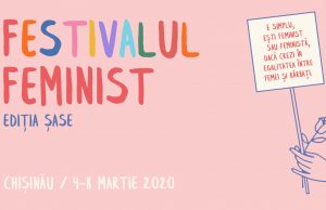 Poster ”Festivalul Feminist 2020 din Republica Moldova”, sursa: facebook.com