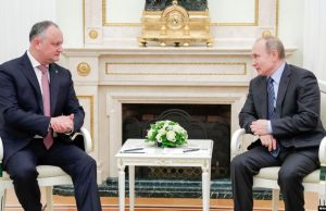 Igor Dodon și Vladimir Putin, sursa: Sursa: tass.ru