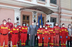 Ambasadorul României la Chișinău, Daniel Ioniță, alături de personalul medical român aflat în misiune umanitară în R. Moldova 