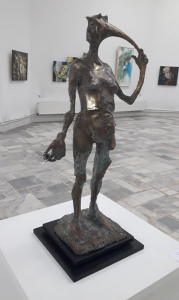 Tandem, sculptură de Pavel Obreja