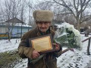 Veteranul Armatei Române, Constantin Cojocari, omagiat la vârsta de 102 ani