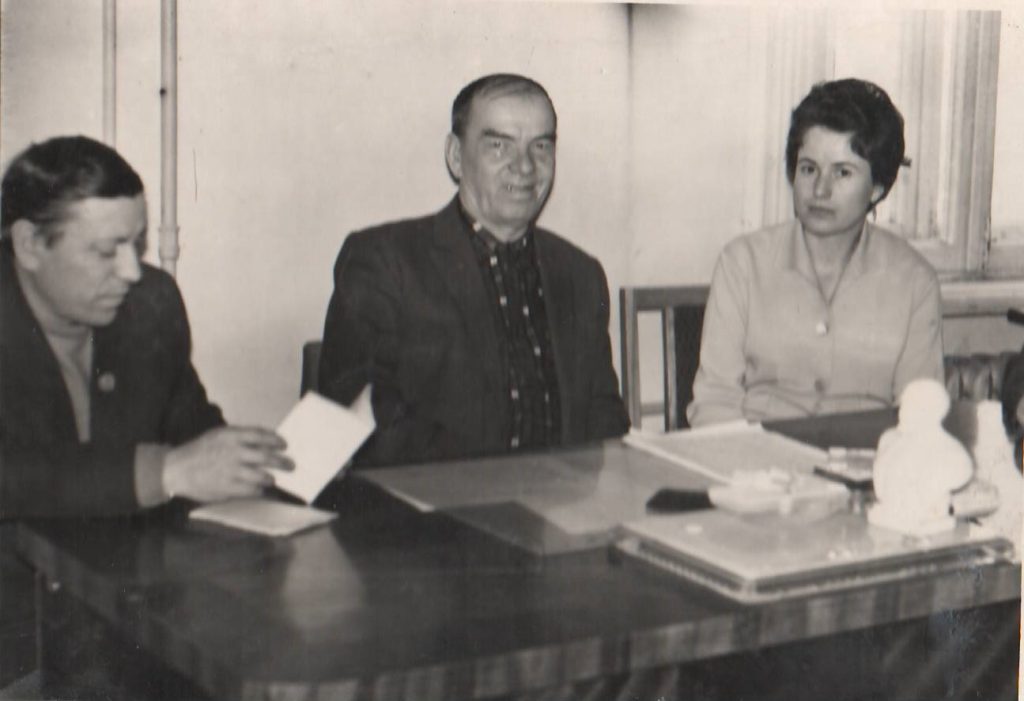  Vasile Badiu, Vasile Coroban și Maria Cosniceanu, 1970. Fotografie din arhiva MNLR